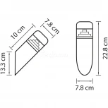 Настенный светильник уличный Lightstar Raggio 376607