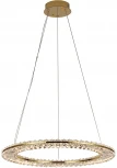 Подвесной светильник Newport 8240 8241/600 gold NEW (LED, 220V, хрусталь, на тросе, кольцо)