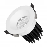 Встраиваемый точечный светильник MS-ATOLL-BUILT-R86-10W Warm3000 (WH, 60 deg, 230V) (Arlight, IP54 Металл) 044595 (LED)