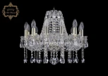 Подвесная люстра Art Classic 11.12 11.12.12.165.Gd.Sp (220V, хрусталь, на цепи, подсвечник, свеча)