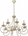 Подвесная люстра Arte Milano AM349159 349159/8 CG (220V, на цепи, подсвечник, свеча)