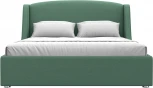 Кровать интерьерная Лотос 160 Лига Диванов (Рогожка) арт.123622