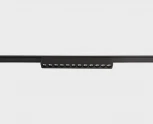 Трековый светильник магнитный 12W 48V Italline IT09-9010 black 3000K