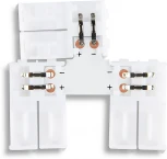 Соединитель T для светодиодной ленты Ambrella Illumination GS6901 2835 12/24V (2 конт.)