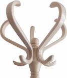 Вешалка напольная В 10Н белый ясень от фабрики Mebelik