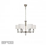 Подвесная люстра iLamp Alexa P2404-6 Nickel