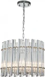 Подвесная люстра Violino V000307 (12025/5P Chrome) (220V, на цепи, круглые)