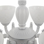 Подвесная люстра Arte Milano AM343837 343837/6 WT+SL (220V, на цепи)