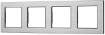 Рамка алюминиевая FRM-PRESTO-ALS-4-GR (Arlight) 043863