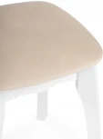 Табурет Woodville Астир белый / сливочный раф 554123