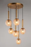 Подвесной светильник Aployt Shantal APL.766.03.06 (220V, на проводе, шарики)