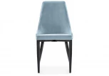 Стул Woodville на металлокаркасе Kora 1 light blue / white / black 15080