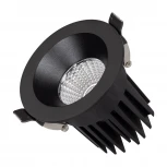 Встраиваемый точечный светильник MS-ATOLL-BUILT-R86-10W Warm3000 (BK, 60 deg, 230V) (Arlight, IP54 Металл) 041573 (LED)