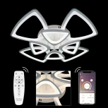 Потолочная люстра ярусная Natali Kovaltseva INNOVATION STYLE 83038 (регулировка яркости, LED, 220V, пульт управления, умный дом - LampSmart)