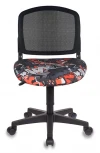 Кресло детское Бюрократ CH-296NX черный сиденье черный граффити крестовина пластик