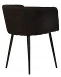 Стул обеденный ALINA (черная ткань (LAR-106D-28))