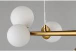 Подвесной светильник Aployt Letizia APL.314.03.10 (220V, на тросе, шарики, молекулы)