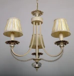 Подвесная люстра Abrasax Josephine 3007/3(creamgold) (220V, на цепи)