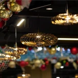 Подвесная люстра Favourite Spring 4679-1P (LED, 220V, на тросе, круглые)