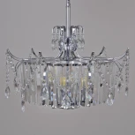 Подвесная люстра хрустальная Reluce 51159-0.4-08 CR (220V, на цепи)