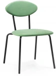Стул Woodville на металлокаркасе Мареон катания минт / черный матовый 510613