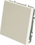 Переключатель одноклавишный перекрестный (белый) Stekker Эмили 49871