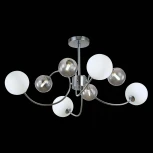Люстра потолочная на штанге светодиодная Formae SLE220912-08 (шар)