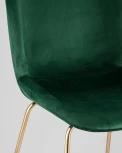 Стул барный Stool Group Beetle со спинкой изумрудный УТ000001772