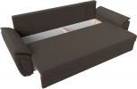 Диван прямой Нэстор Лайт (Коричневый/Рогожка) Лига Диванов арт.121552