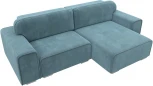 Диван угловой Лига-029 правый угол (Бирюзовый/Велюр) Лига Диванов арт.121925