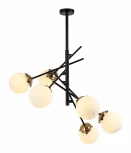 Потолочная люстра на штанге Stilfort Sinus 2140/01/06P (220V, шарики)