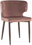 Стул Stool Group Матео велюр пыльно-розовый ножки дерево УТ000031336