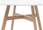 Стол Woodville Skandi 90 белый 11710