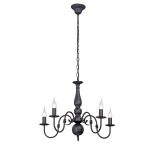 Подвесная люстра Vitaluce V1662-1/5 (220V, на цепи, свеча)