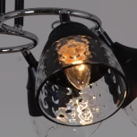 Потолочная люстра на штанге Reluce 70139-3.3-06 CR+BK (220V)