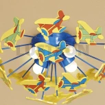 Потолочная люстра Citilux CL603141 (для детской, 220V, для мальчика, самолет)