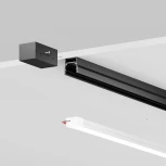 Профиль 3м накладной черный Maytoni Elasity IP O-TR001-P-B3M