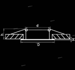 Встраиваемый точечный светильник Lightstar Levigo 010014 (220V)