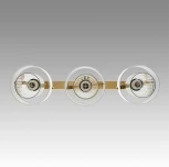 Подвесной светильник Lumion Jane 6593/3A латунь/белый, металл/текстиль, стекло E14 3*40W 220V (на проводе)