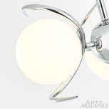 Потолочная люстра на штанге Arte Milano 271007/3C Ni (220V, шарики)