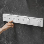 Термостат Hansgrohe RainSelect 15382700 для душа, белый матовый