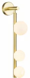 Бра настенное Flusso V000229 (11025/3W Gold) (220V, шар)