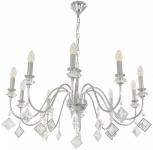 Подвесная люстра Arte Milano AM342101 342101/10 CR (220V, подвески, на цепи, подсвечник, свеча)