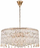 Подвесная люстра Fluorite The Empress FL1061-22P (220V, хрусталь, на цепи, круглые)