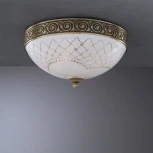 Потолочная люстра Reccagni Angelo 7002 PL 7002/3 (220V, узор в клетку)