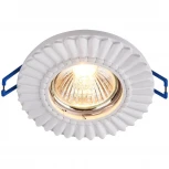 Встраиваемый точечный светильник Maytoni Gyps Classic DL281-1-01-W