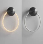 Настенный светильник с гибким неоном Lightera Tura LE103W-43BA STEEL (LED, 220V)