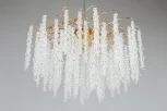 Подвесная люстра Aployt Paulina APL.848.03.13 (220V, хрусталь, на тросе, ветки)