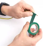 Изолента 013х19мм 10м зеленая Stekker 39906