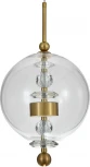 Подвесной светильник (11055/1P Clear) Indigo Illusione V000189L (LED, 220V, на проводе, шар)